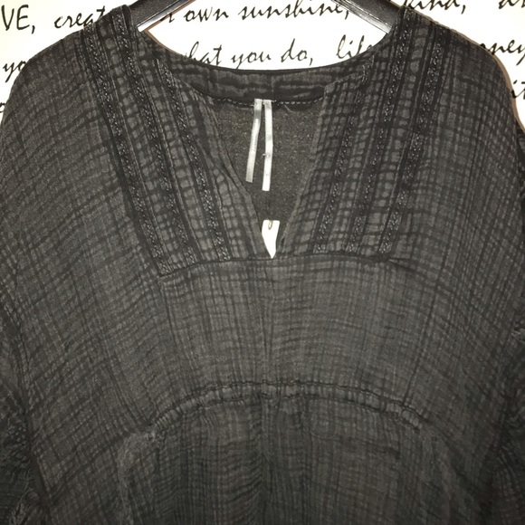 RUFFLED COVER-UP MINI DRESS - Picture 7 of 10